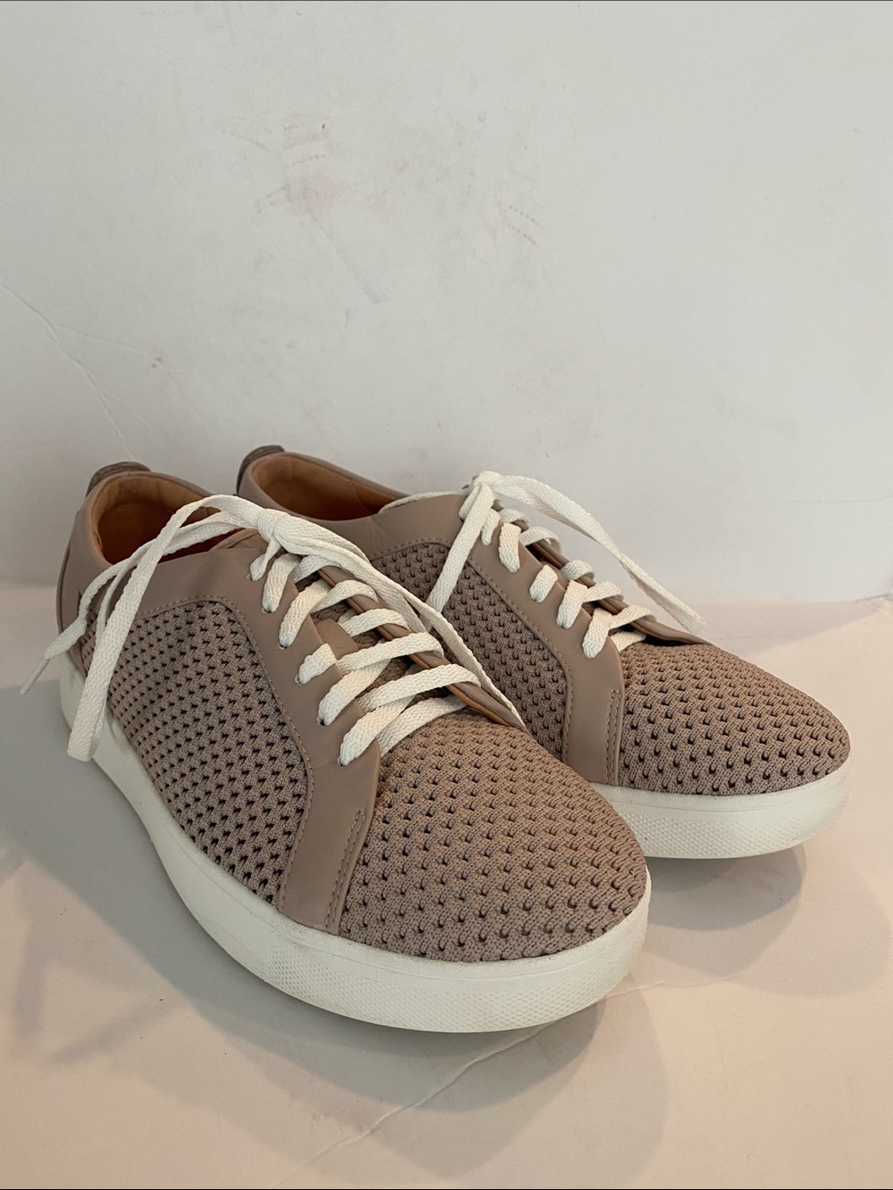 Fitflop Rally Mink Airmesh Lace-Up Sneakers
